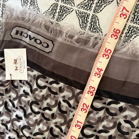 NWT COACH Scarf - Picture 5 of 13